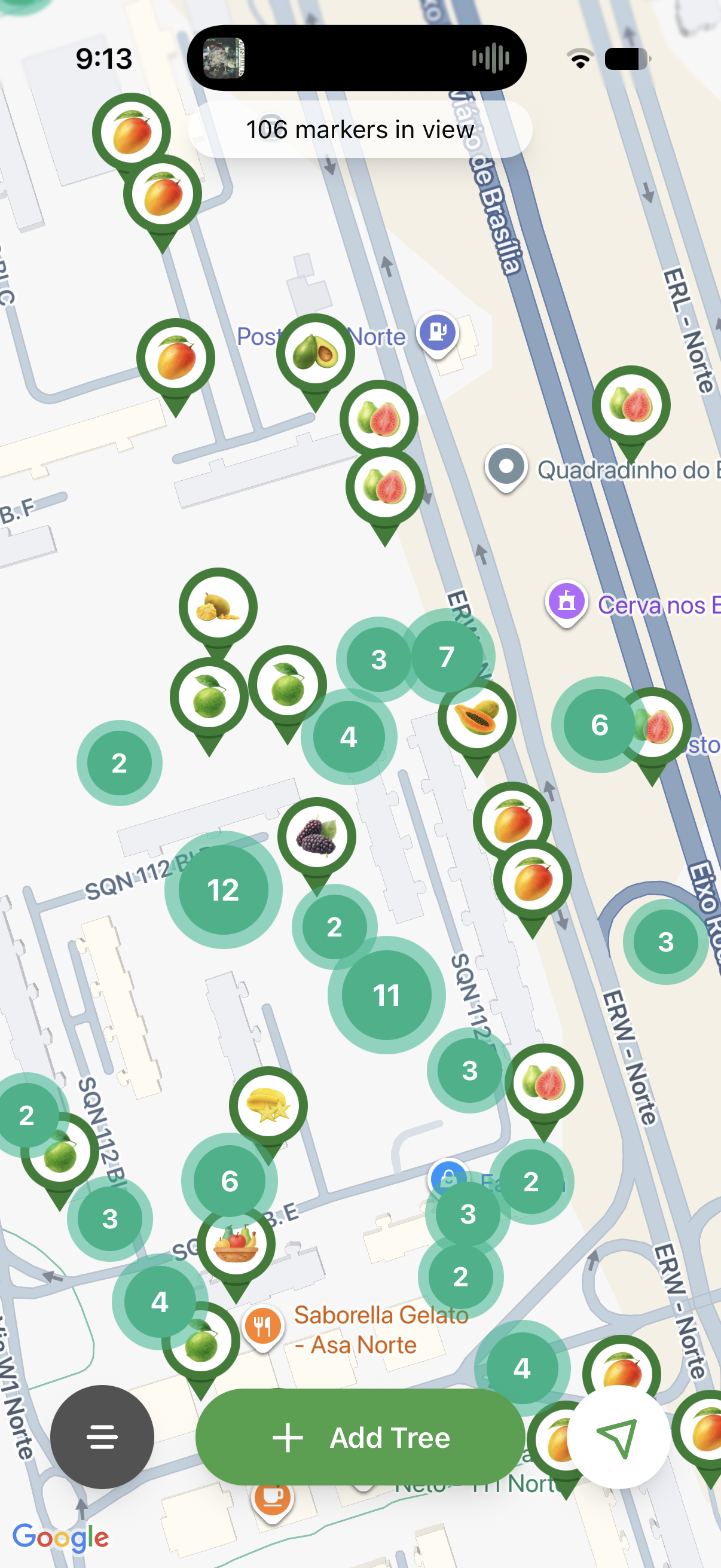 Fruit Map — tela 4